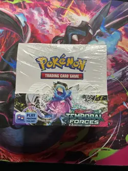 Temporal Forces Booster Box - Pokemon Scarlet & Violet - Sealed Box - Image 1
