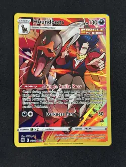 Pokemon TCG SWSH09: Brilliant Stars Trainer Gallery #TG10/TG30 Houndoom - Image 1