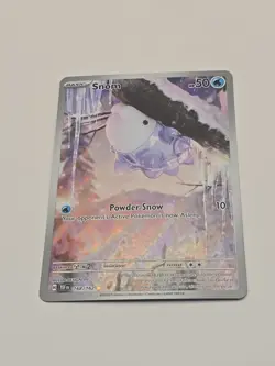 Pokemon Temporal Forces - SNOM - ILLUSTRATION RARE - 168/162 - NM/M - Image 1