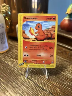 Pokemon TCG Charmander Expedition Set 97/165 Regular Common MP 2002 - Image 1