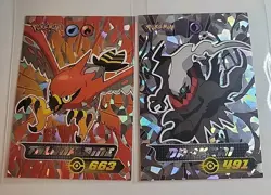 Darkrai Talonflame Holo Foil Pokemon Pokedex 3 Sticker 2024 - Image 1