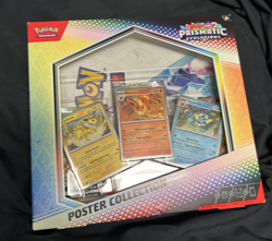 POKEMON TCG Scarlet Violet Prismatic Evolutions Poster Collection factory sealed - Image 1