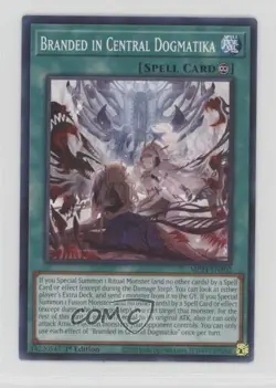 Branded in Central Dogmatika 1st Ed. YuGiOh 25th Anniversary T: Duelg Mirrors - Image 1