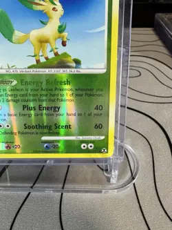 Leafeon 45/111 LP-NM Reverse Holo Rising Rivals 2009 Pokemon TCG - Image 4