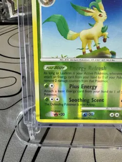 Leafeon 45/111 LP-NM Reverse Holo Rising Rivals 2009 Pokemon TCG - Image 5