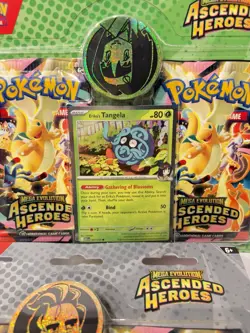 Pokemon Ascended Heroes Collection Lot 4 Blisters Erika Tangela Larry Komala - Image 5
