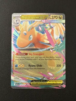 Pokemon Mega Dragonite ex Double Rare ME: Ascended Heroes 152/217 NM - Image 1