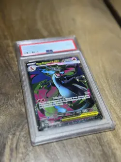 POKEMON TCG PFL EN-PHANTASMAL FLAMES ULTRA RARE #109 MEGA CHARIZARD X EX PSA 9 - Image 1