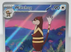 Pokemon Watchdog Illustration Rare IR 153/086 White Flare English Full Art - NM - Image 2