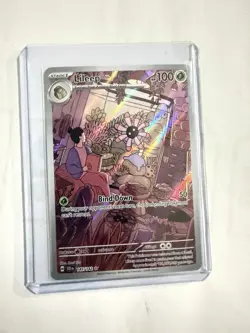 Pokemon Lileep 145/142 Sv07: Stellar Crown Holo Illustration Rare 100HP - Image 1