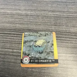 Artbox Pokemon Action Flipz Premier Edition #33 Omanyte & Omastar Lenticular - Image 1