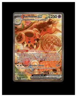 Dachsbun ex 169/142 Holo - Pokemon SV07: Stellar Crown (2) - Image 1