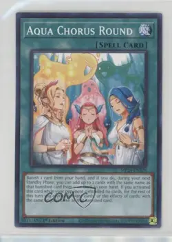 Aqua Chorus Round 1st Ed. YuGiOh 25th Anniversary Tin: Dueling Mirrors - Image 1