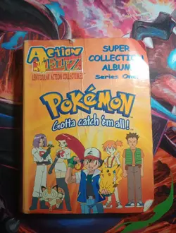 Pokemon Artbox Action Flipz Series 1 Super Collection Album - Image 1