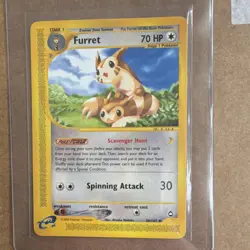 Pokemon Furret 48/147 Aquapolis 2002 E-reader Near Mint - Image 1
