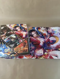 One Piece TCG Chinese 2nd Anniversary Play-mat & Binder Bundle - Image 1