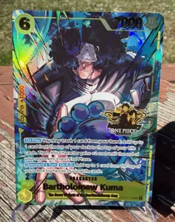 Bartholomew Kuma Japanese Version 3rd Anniversary Set OP12-119 One Piece ENGLISH - Image 1