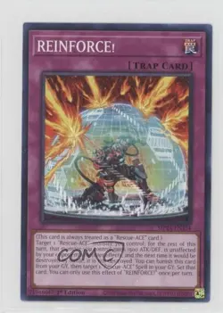 REINFORCE! 1st Ed. YuGiOh 25th Anniversary Tin: Dueling Mirrors #MP24-EN354 - Image 1