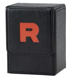 Pokemon Card Game Mega' Flip Deck Case Team Startel Rocket - Image 1