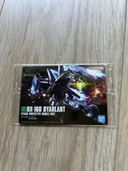 Gundam Gunpla Package Art Gummy 2 Card Rx-160 Byarlant - Image 1