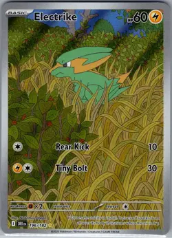 Electrike 196/182 SV10: Destined Rivals - Pokemon Card - NM - Image 1