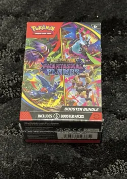 Pokemon Trading Card Game Phantasmal Flames Booster Bundle Box (6 Packs) - Image 1