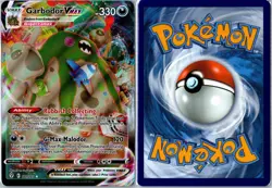 POKEMON CARD - GARBODOR VMAX 101/203 EVOLVING SKIES VMAX RARE HOLO NEAR MINT - Image 3