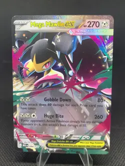 Pokemon TCG Mega Evolution Mega Mawile EX Double Rare Card 094/132 NM English - Image 1