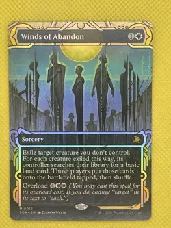 MTG Secrets of Strixhaven-Winds of Abandon Extended Art Foil M0012 - Image 1