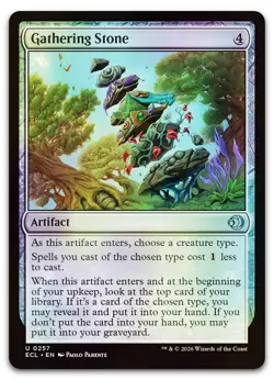 Gathering Stone #257 (Foil) (NM) Lorwyn Eclipsed ECL Magic MTG - Image 1