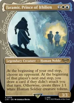 Faramir, Prince of Ithilien (Showcase) 319 The Lord of the Rings MTG Foil NM/M - Image 1