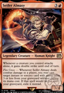 Seifer Almasy 156 R FINAL FANTASY Magic: The Gathering NM/M - Image 3