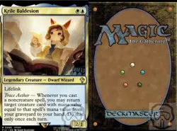Krile Baldesion 86 R Commander: FINAL FANTASY Magic: The Gathering NM/M - Image 2