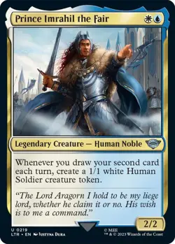 Prince Imrahil the Fair 219 The Lord of the Rings Magic: The Gathering Foil NM/M - Image 1