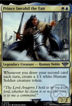 Prince Imrahil the Fair 219 The Lord of the Rings Magic: The Gathering Foil NM/M - Image 2