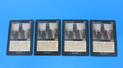 4x OATH OF GHOULS ENCHANTMENT EXODUS MTG MAGIC THE GATHERING NM / UNPLAYED - Image 1