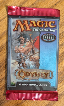 MTG - 2x Odyssey Booster Pack - Magic the Gathering Factory Sealed 2001 - Image 2