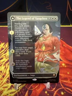 The Legend of Yangchen (Borderless) MTG Avatar: The Last Airbender Foil NM - Image 1