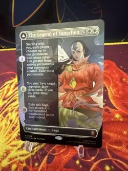 The Legend of Yangchen (Borderless) MTG Avatar: The Last Airbender Foil NM - Image 3