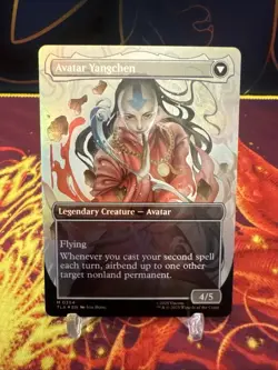 The Legend of Yangchen (Borderless) MTG Avatar: The Last Airbender Foil NM - Image 4