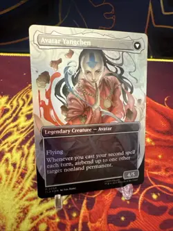 The Legend of Yangchen (Borderless) MTG Avatar: The Last Airbender Foil NM - Image 5
