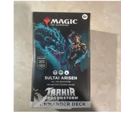 Magic: The Gathering Tarkir Dragonstorm Sultai Arisen Commander Deck Foils - Image 1