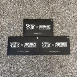 Sealed MTG Secret Lair X Sonic The Hedgehog Rainbow Foil Sealed Set - Image 1