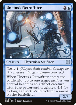 Unctus's Retrofitter (076) Phyrexia: All Will Be One ONE MTG Magic - Image 1