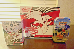 Pokemon-White Flare Elite Trainer Box & Booster Bundle Factory Sealed + bonus - Image 1