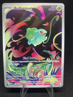 Pokemon TCG Bulbasaur 133/132 Secret Rare Mega Evolution Set Near Mint/Mint - Image 1