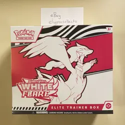 Pokemon TCG Scarlet Violet WHITE FLARE Elite Trainer Box ETB - Sealed - Image 1