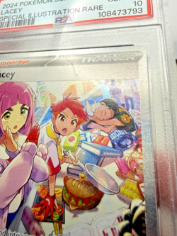 Pokemon TCG: Lacey 172/142 SIR -Stellar Crown (PSA 10) **Scratches on slab** - Image 5