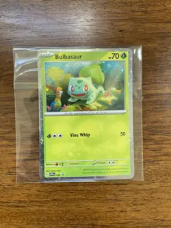 Pokemon 151 Promo Bulbasaur Charmander Squirtle SVP 046 047 048 Kanto Cosmo Holo - Image 5