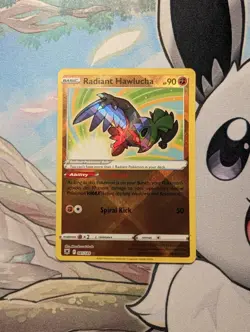 Pokemon Radiant Hawlucha Ultra Rare - 81/189 Astral Radiance - Image 1
